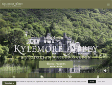 Tablet Screenshot of kylemoreabbey.com